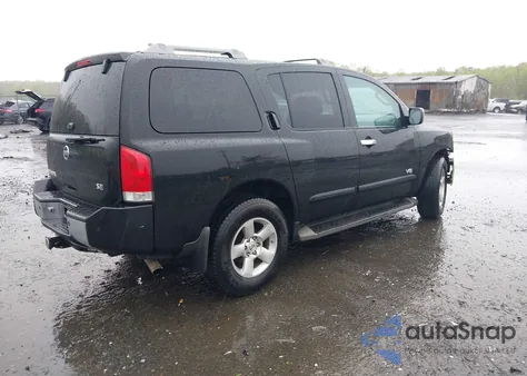 2006 Nissan Armada Se from USA, damaged, VIN 5N1AA08A96N736666
